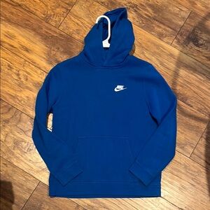 Nike Blue Sweatshirt Pullover Hoodie